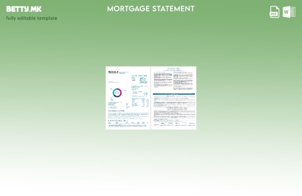 модерен стил САД Орегон Rogue банкарски заем за хипотека во формати Word и PDF, 